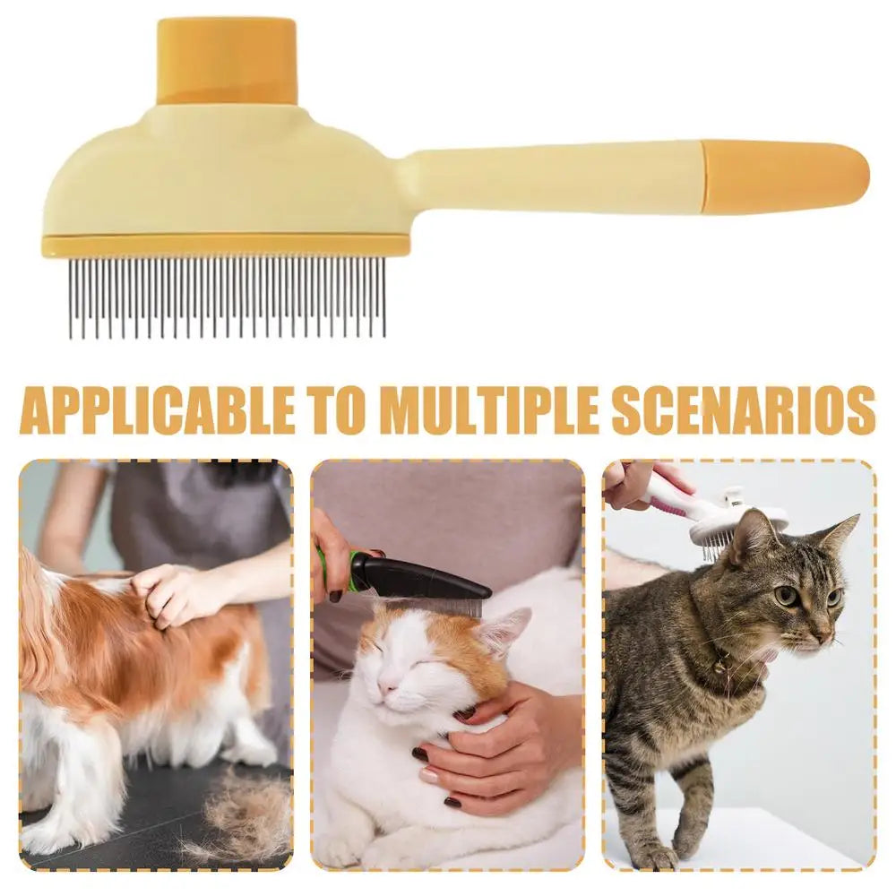 FurEase™ - Self-Cleaning Pet Comb